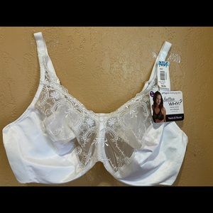 White Lace Bra